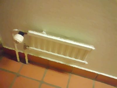 A tiny radiator I found many years ago